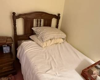 Vintage SpindleBack Twin Bed Frame Ethan Allen
