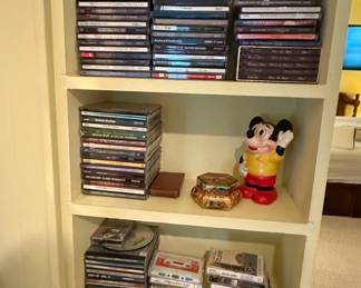 Collection of CDs and Cassettes