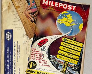 Vintage travel items