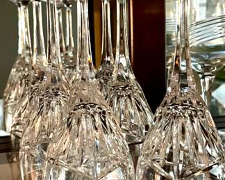 Waterford crystal wine gladses