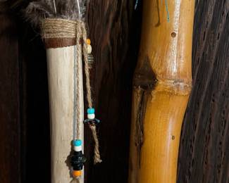 Musical Rain Stick & Walking Stick 