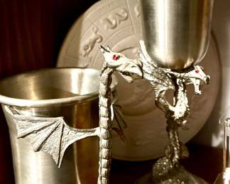 Dragon drinking cups