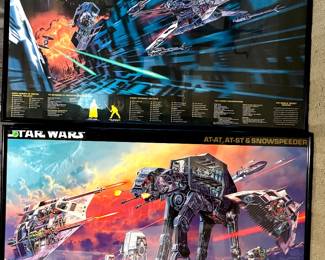 Star Wars frames prints