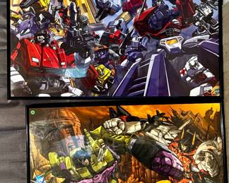 Transformers framed prints