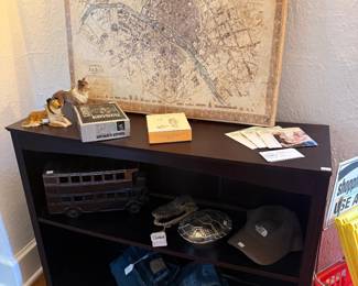 Black Shelf, Wall Decor, Taxidermy Alligator Head, Turtle Shell, The North Face Baseball Hat