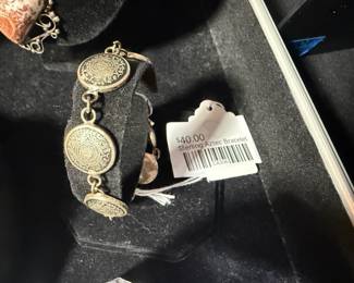 Sterling Aztec Bracelet