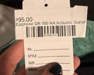 Epiphone DR-100 NA Acoustic Guitar