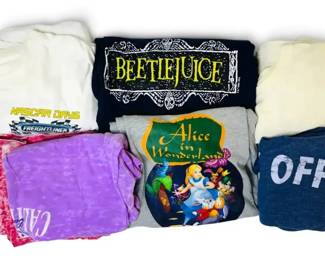 Graphic TShirts Beetlejuice, Alice In Wonderland, NASCAR,  More