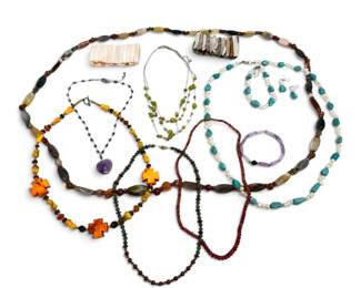 Beaded Necklaces, Bracelets,  More  Including Semiprecious Stones