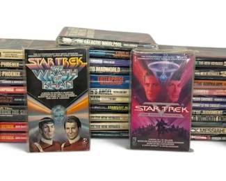 Vintage Star Trek Paperback Novels