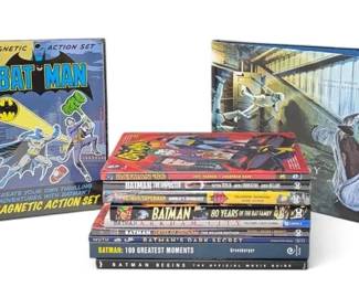 Batman Themed Books, Magnet Set  Figure Fantasy Photography Book