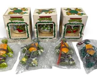 TMNT Christmas Ornaments  Action Figures