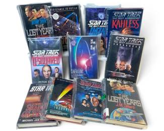 Star Trek Hardcover Books By Friedman, Dillar,  More