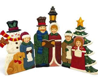 Vintage Kurt S. Adler Tri Fold Christmas Carolers