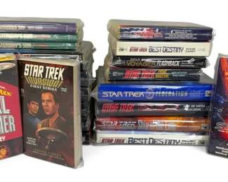 Star Trek Novels Hardback  Paperback