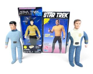 NEW Star TrekCaptain Kirk  Lieutenant Hikaru Sulu Dolls  More