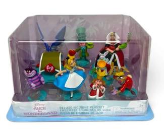Disneys Alice In Wonderland Deluxe Figurine PlaysetNew In Box