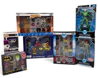Diecast Superheroes, Looney Tunes, DC Figures, Funko,  Candy Dispensers