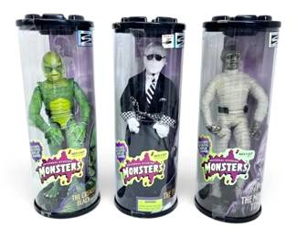 Universal Studios MonstersThe Creature from the Black Lagoon, The Invisible Man,  The Mummys Tomb