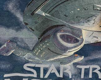 Star Trek 2000 Voyager Woven Tapestry Blanket