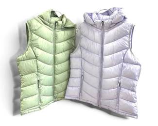 NEW Charter Club Womens Packable Hooded Puffer Vests