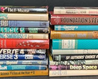 Vintage Fiction Sci Fi Books