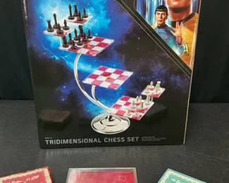 Star Trek Tridimentional Chess Set