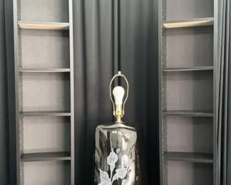 80s Lamp 2 Media Shelves