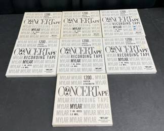 Concertape 7 Reel Recording Tapes