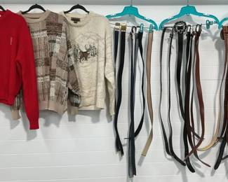 Sweaters Belts