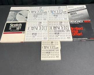 Recording Tapes of Various Artists Blank Tapes