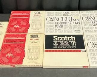 7 Reel Recording Tapes