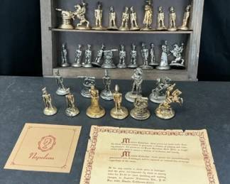 Goldplated SilverPlated Chess Pieces