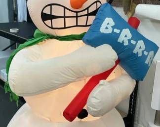 Christmas Snowman Blowup