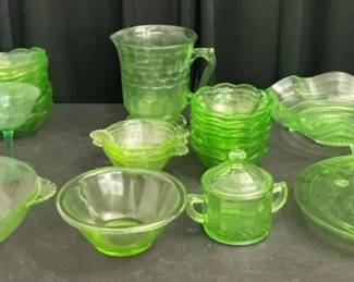 Jeannette Glass, Hazel Atlas, Hocking Depression Glass More