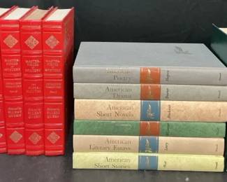 Vintage Master Pieces Of Mystery Readers Bookshelf Of American Literature