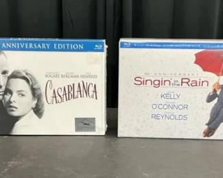 Casablanca Singin in the Rain DVD Sets