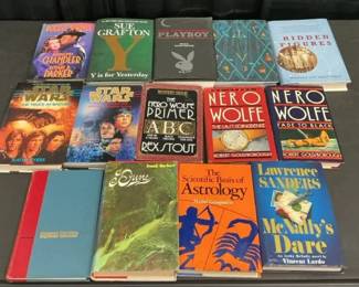 Nero Wolfe, Star Wars, Rowling More Books