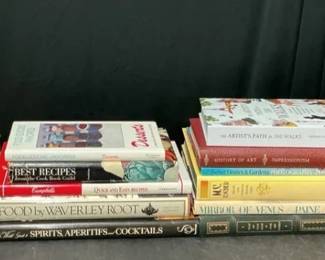 Atlas, Cooking, Art, Poetry Books