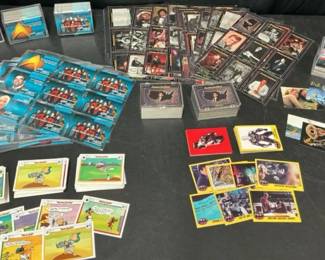 Star Trek, Batman, 007, Looney Tunes Trading Cards