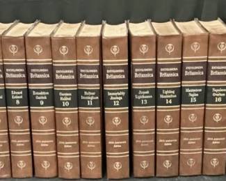 Set Of 24 Encyclopedia Britannica