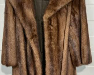 02 Davidson Chestnut Natural Mink Coat