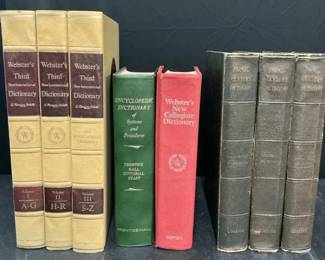 Sets Of New Century Dictionary, Websters Dictionary, More
