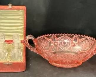 Pink Depression Glass More