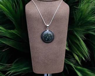 Ocean Jasper Pendant Necklace