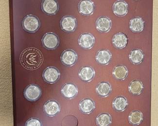 Presidential dollar collection