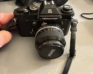 Nikkormat 35 mm camera