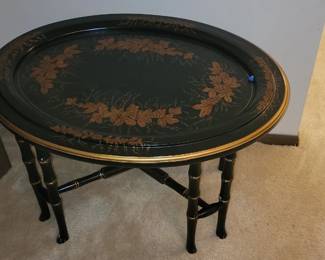 Asian bamboo table