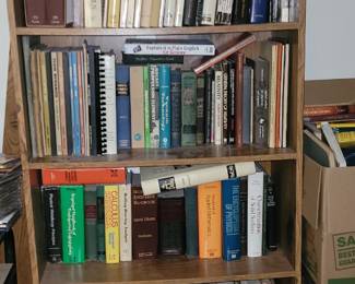 Fishing, religious, self help books
