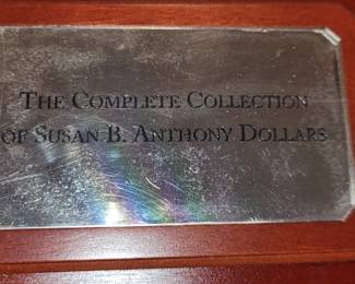 Complete Susan B Anthony coin collectio